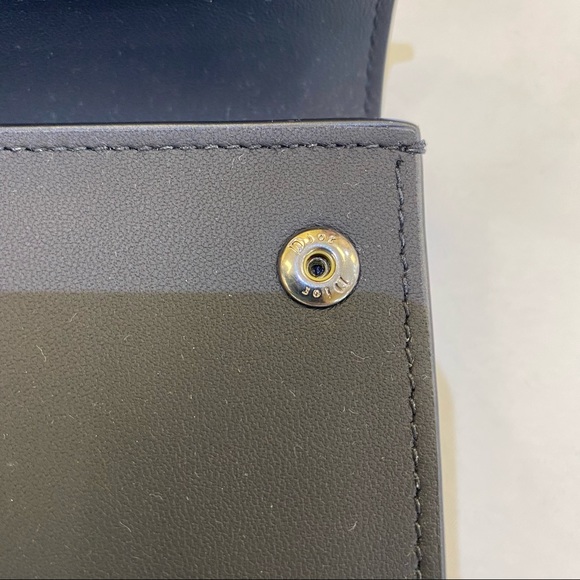 SOLD DIOR SADDLE WALLET IN ULTRA-MATTE CALFSKIN - Picture 13 of 13